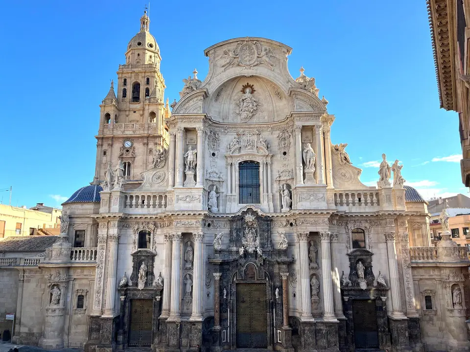 Imafronte de la Catedral de la Di&oacute;cesis de Cartagena