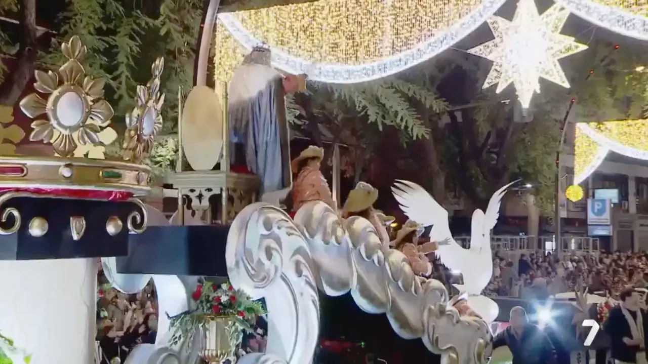Cabalgata de Reyes de Murcia, en una foto de archivo (foto: La 7)