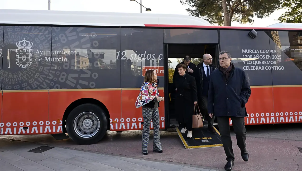 Nuevos autobuses en Murcia