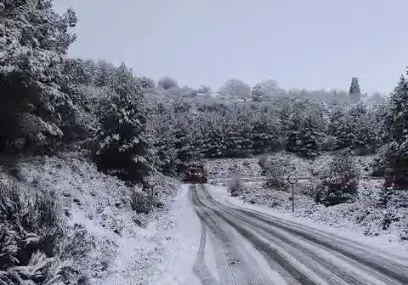 Nieve en Moratalla