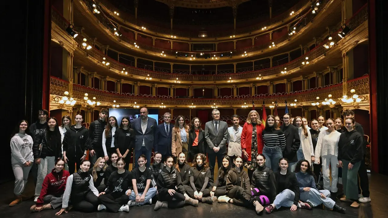 Imagen de la presentaci&oacute;n del espect&aacute;culo de la Compa&ntilde;&iacute;a Nacional de Danza
