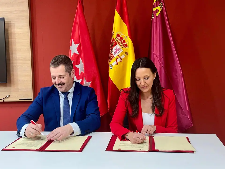 Las consejer&iacute;as de Cultura de la Regi&oacute;n de Murcia y Comunidad de Madrid firman un protocolo de colaboraci&oacute;n - CARM