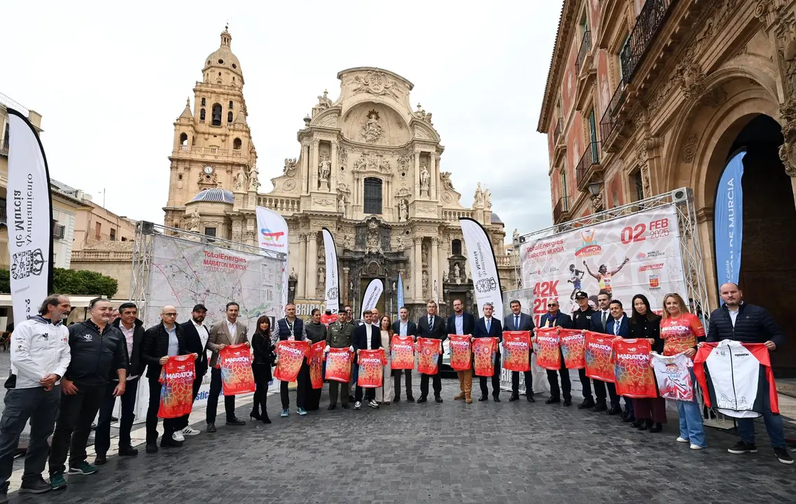 Presentaci&oacute;n de la TotalEnergies Marat&oacute;n Murcia Costa C&aacute;lida