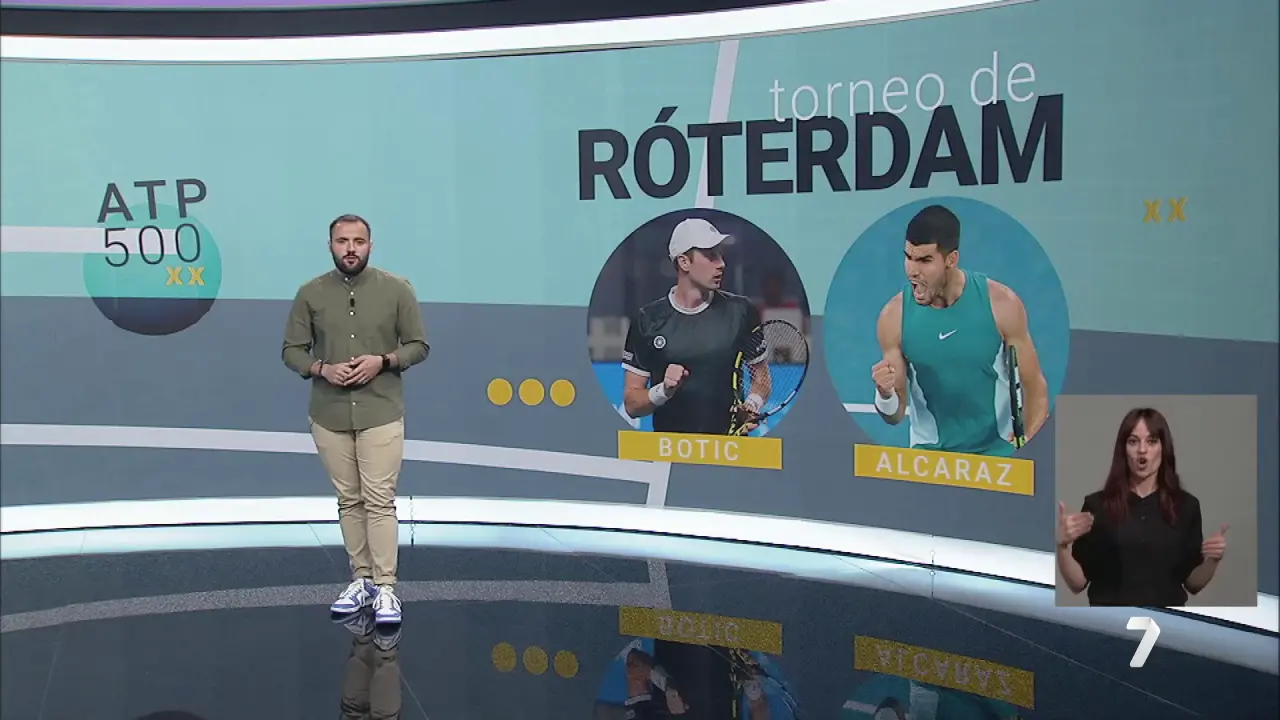 Andr&eacute;s Bl&aacute;zquez, desde el plat&oacute; de 7 Noticias (foto: La 7)