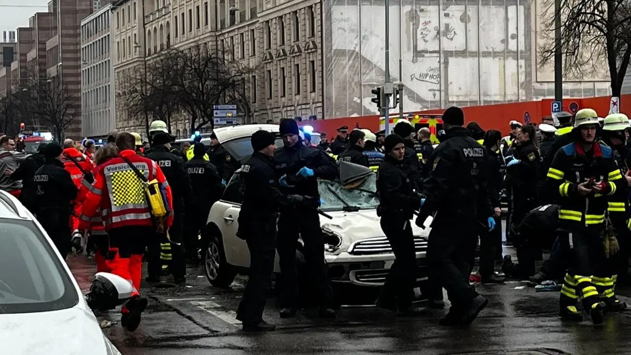 Varios heridos por el atropello de un grupo de personas en M&uacute;nich (foto: EP)