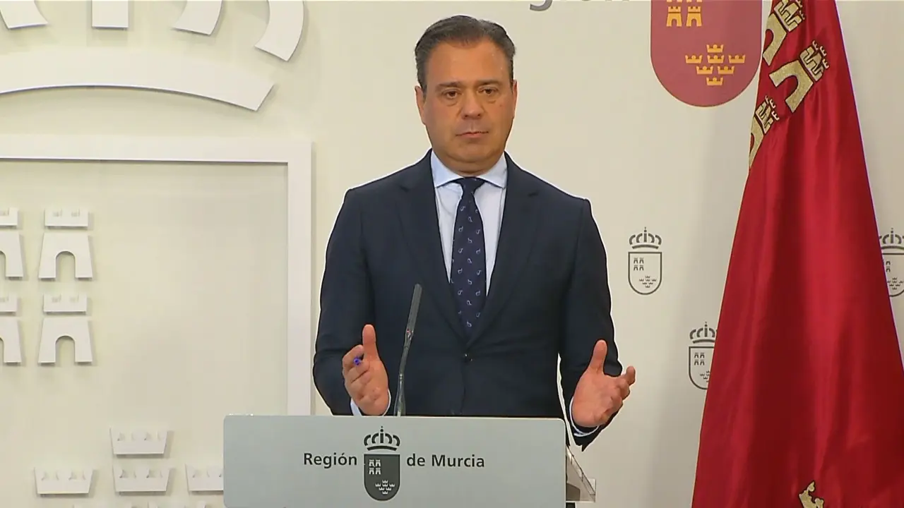 Marcos Ortu&ntilde;o, portavoz del Gobierno de la Regi&oacute;n de Murcia (foto: CARM)