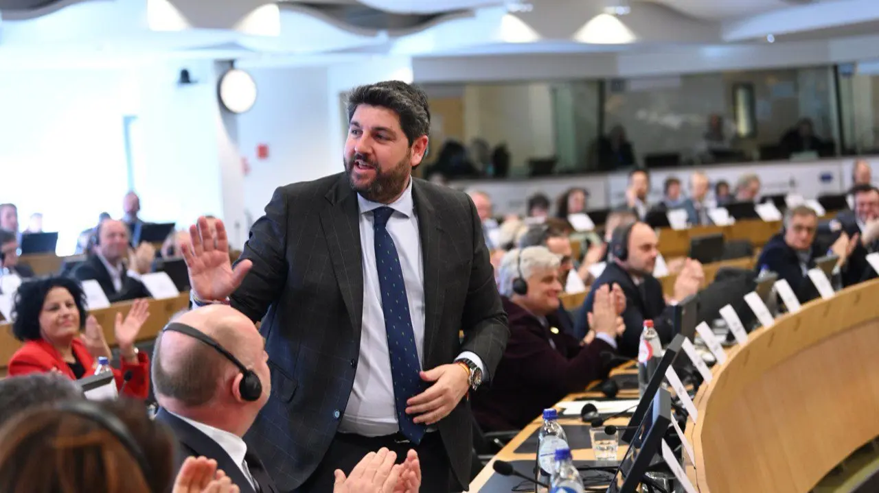 Fernando L&oacute;pez Miras en Bruselas