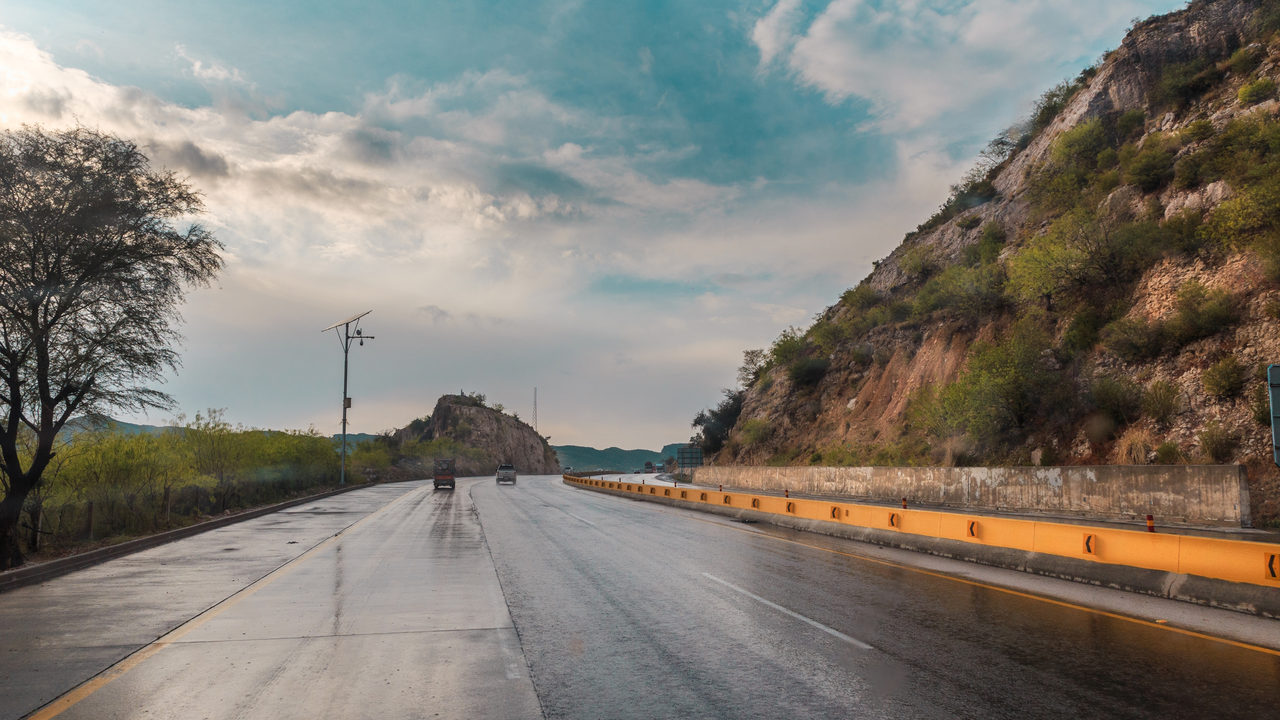 Carreteras lluviosas