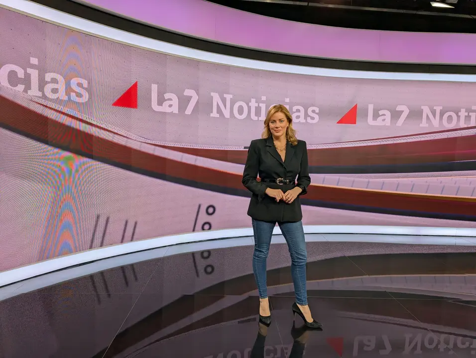 La periodista Mar&iacute;a Pina