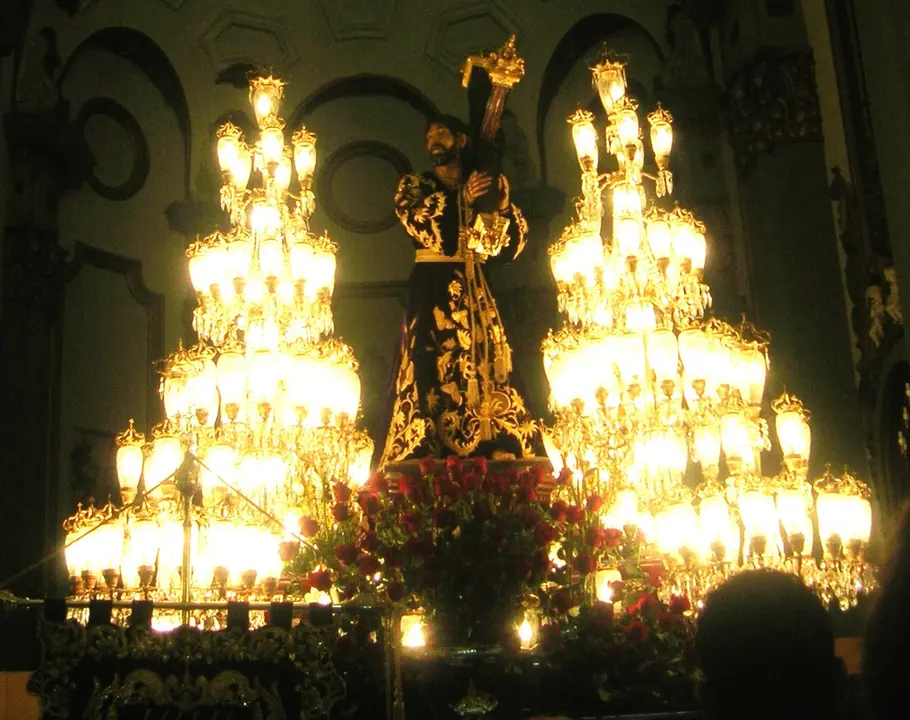 Jes&uacute;s Nazareno, imagen que desfila en la Procesi&oacute;n del Encuentro de Cartagena