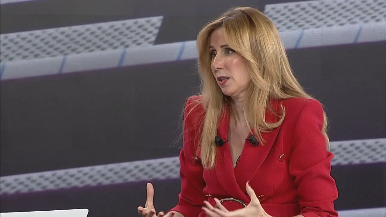 Marisa L&oacute;pez Arag&oacute;n,  consejera de Empresa, Empleo y Econom&iacute;a Social de la Regi&oacute;n de Murcia (foto: La 7)