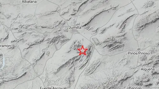 Terremoto en Jumilla (foto: IGN)