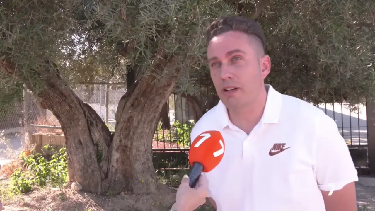 Padre de Bernardino, el padre del ni&ntilde;o que se llev&oacute; la madre de Molina de Segura y ha sido encontrado en Tarragona (foto: La 7)