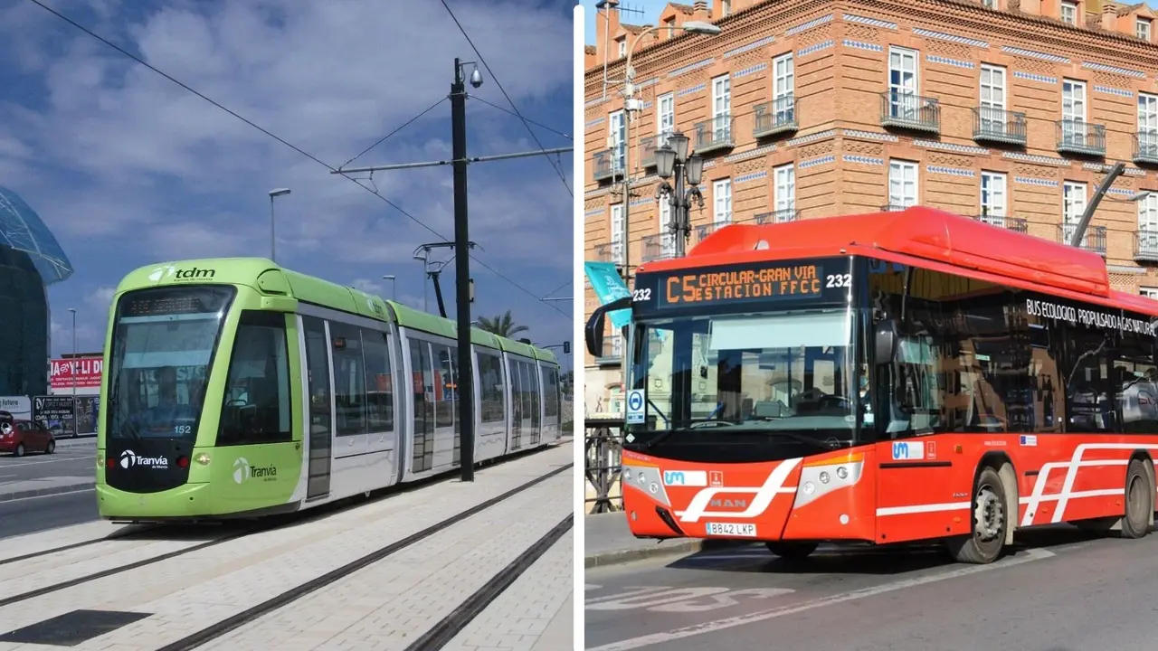 Transporte urbano en  Murcia