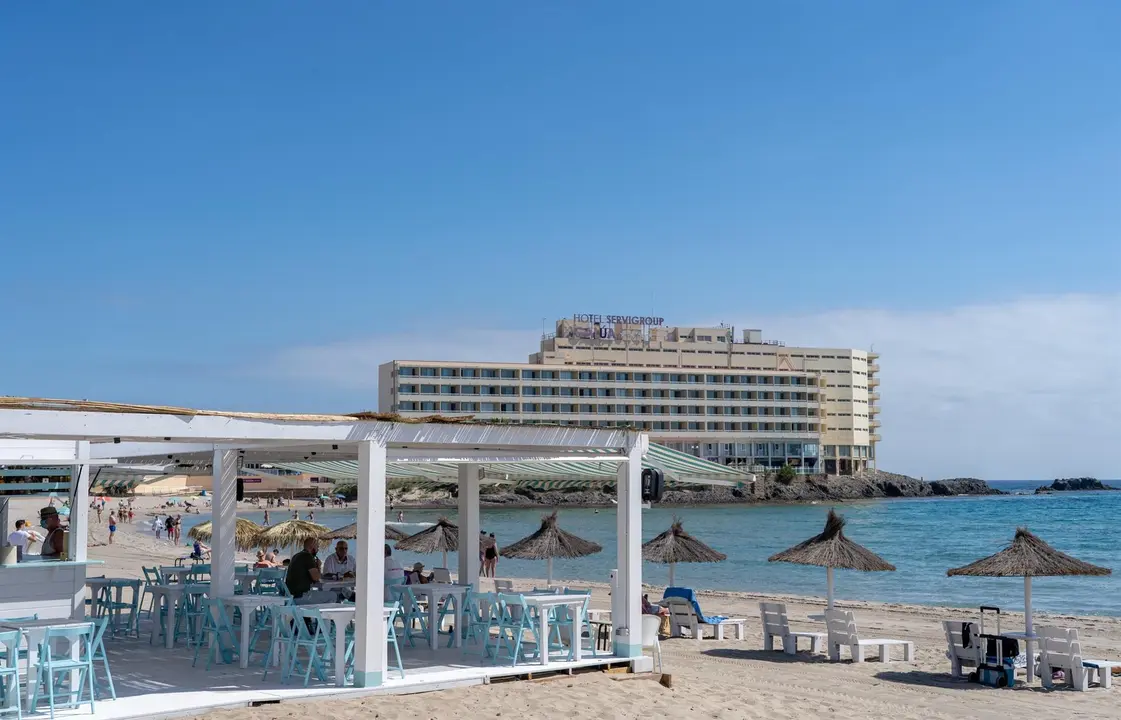 Chiringuito 'La Cangreja', en La Manga