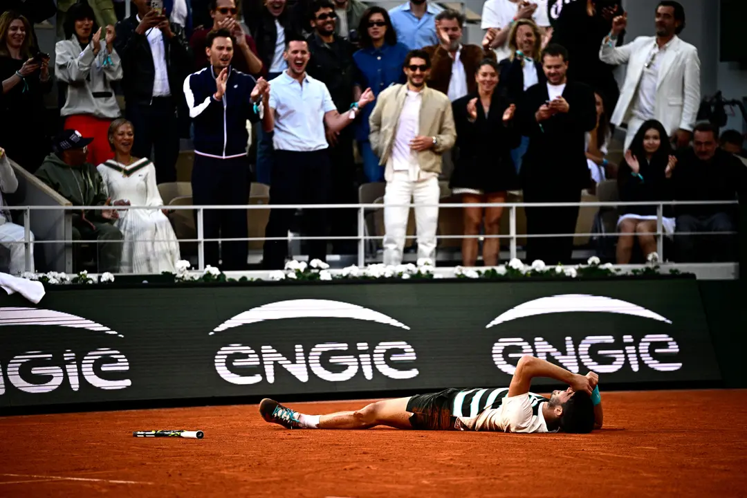 Alcaraz celebra su segundo t&iacute;tulo de Roland Garros