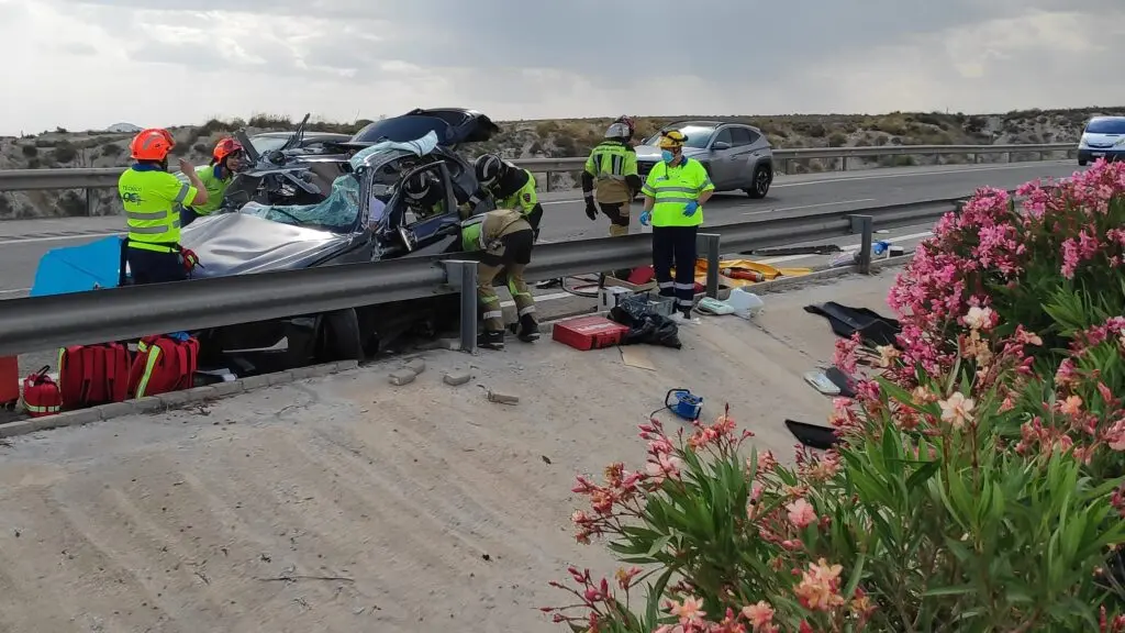 Accidente en Cieza | Foto: Bomberos del CEIS