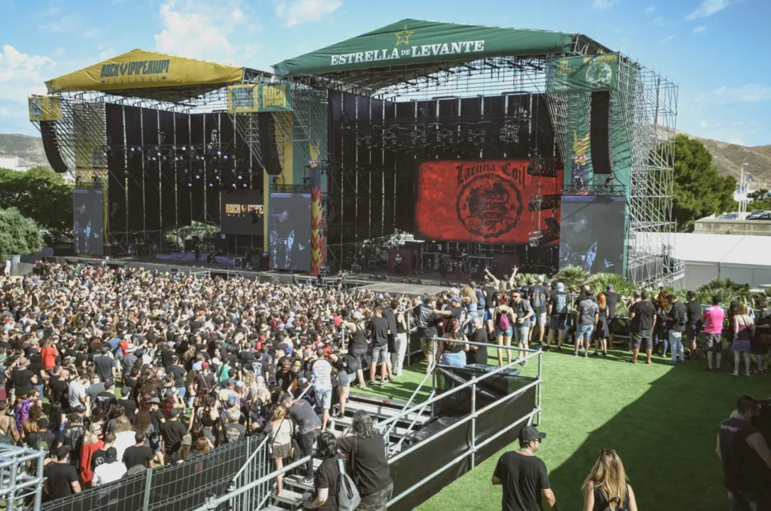 Escenario del Rock Imperium de la pasada edici&oacute;n