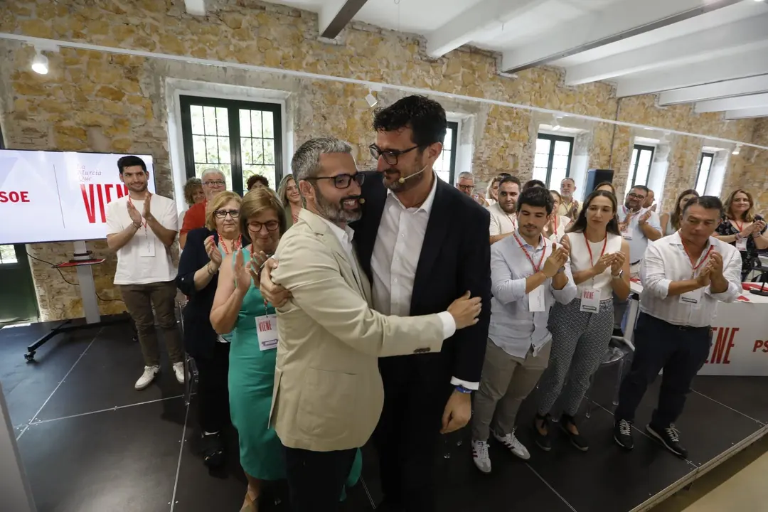 Gin&eacute;s Ruiz ha sido ratificado este s&aacute;bado como nuevo secretario general del PSOE en el municipio de Murcia