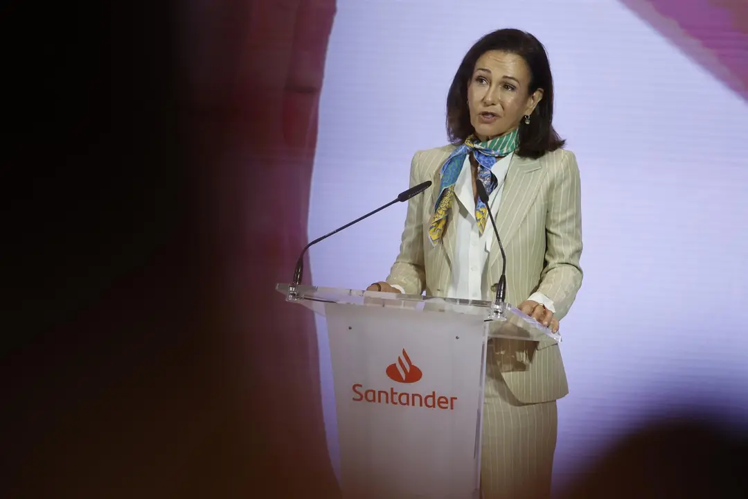 Ana Bot&iacute;n, presidenta del Banco Santander