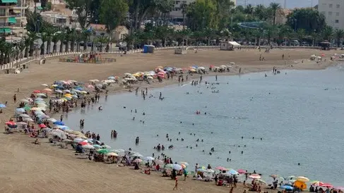 Playa de la Colonia, en &Aacute;guilas (foto: La 7)