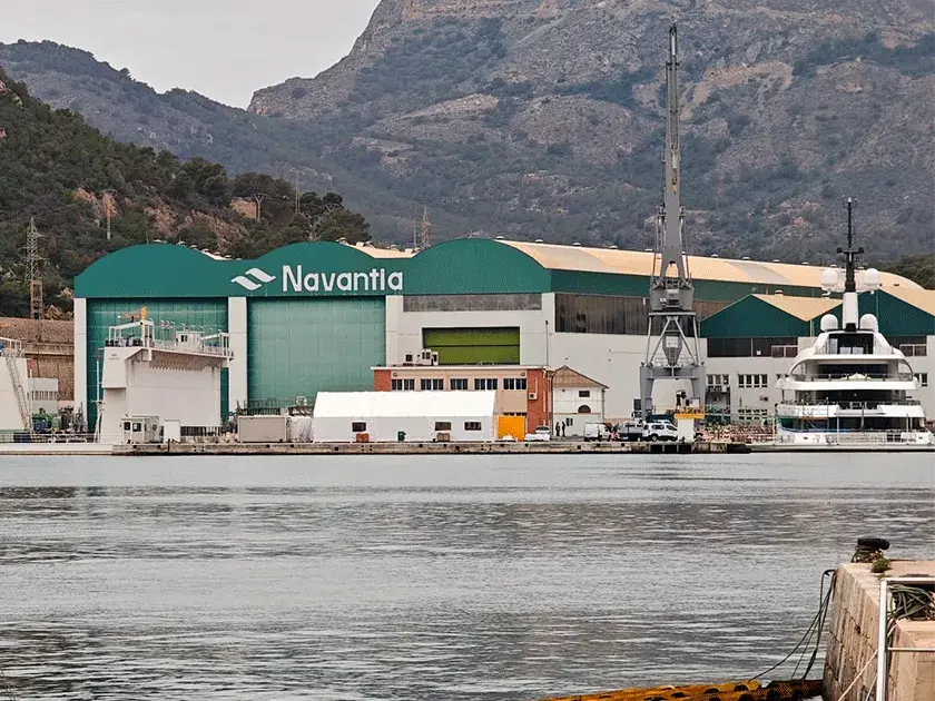 Sede de Navantia en Cartagena