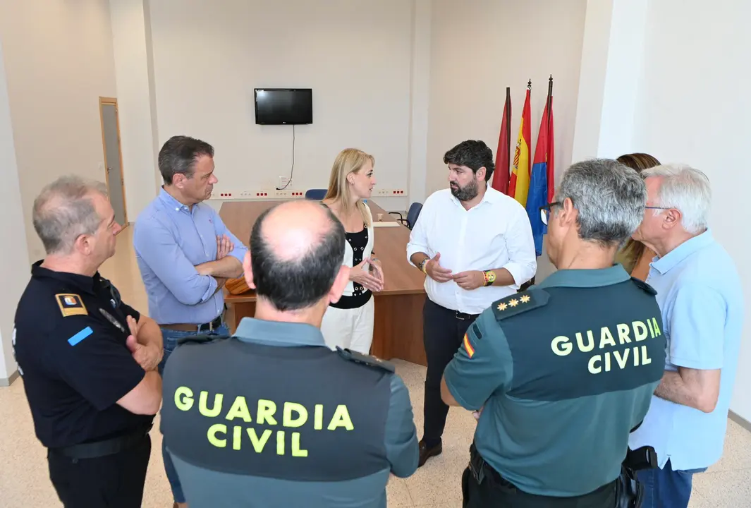 Reuni&oacute;n en Torre Pacheco