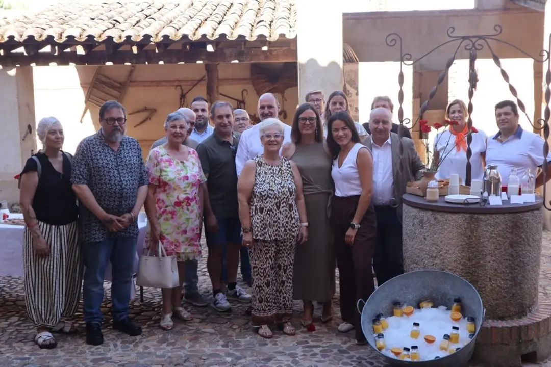 La portavoz del Gobierno de C-LM, Esther Padilla, en El Puente del Arzobispo