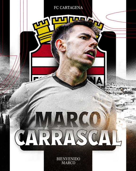 Marco Carrascal, nuevo fichaje del Cartagena