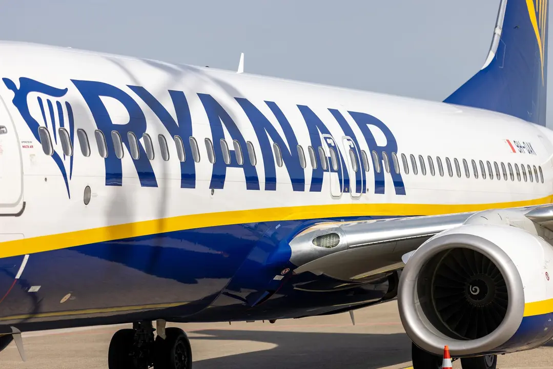 Avi&oacute;n de Ryanair