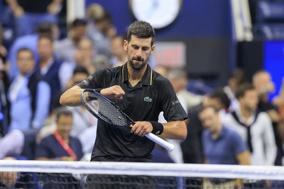 El tenista serbio Novak Djokovic