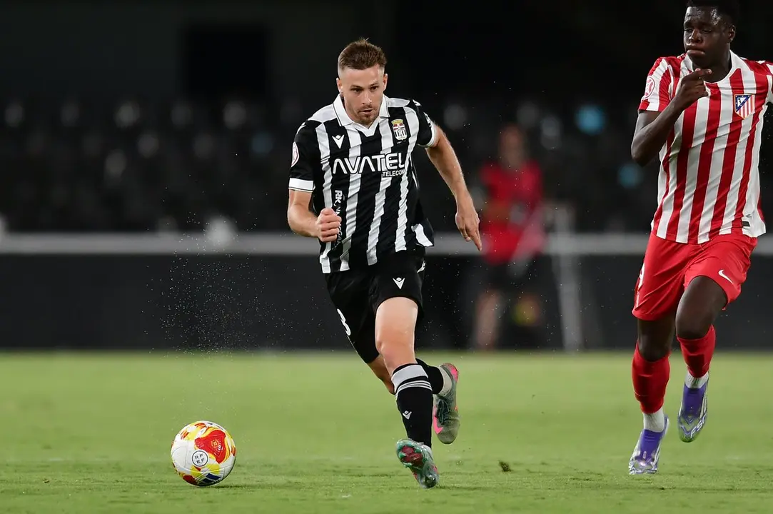Kevin, en el duelo ante el Atl&eacute;tico Madrile&ntilde;o