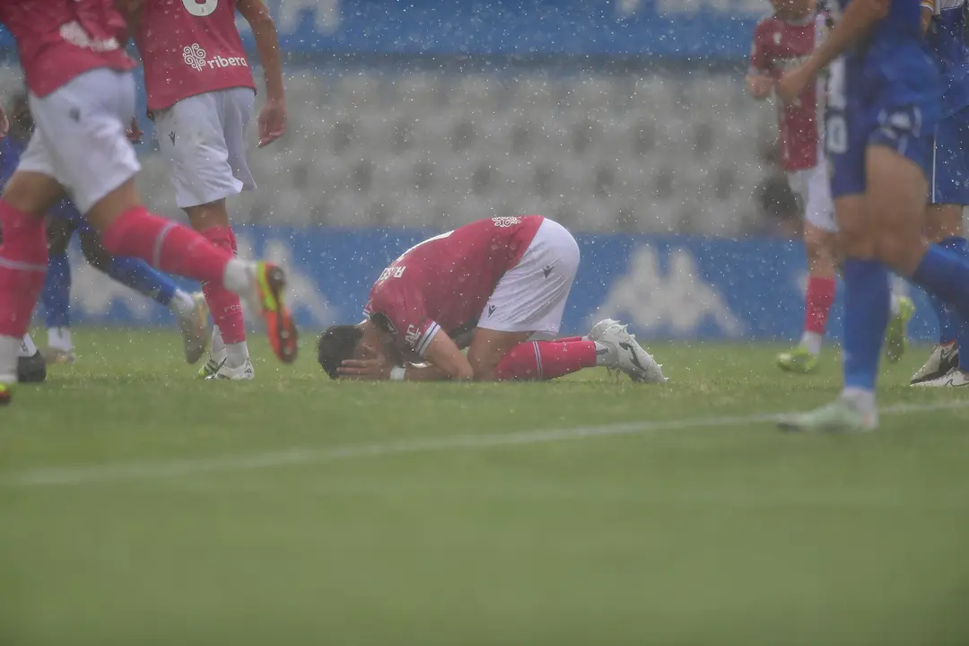 Suspendido el partido entre CE Sabadell y FC Cartagena por intensa lluvia (foto: FC Cartagena)