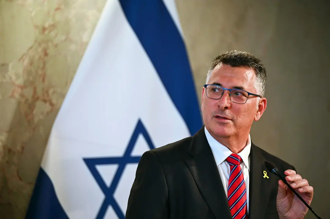 El ministro de Asuntos Exteriores de Israel, Gideon Saar (foto: EP)
