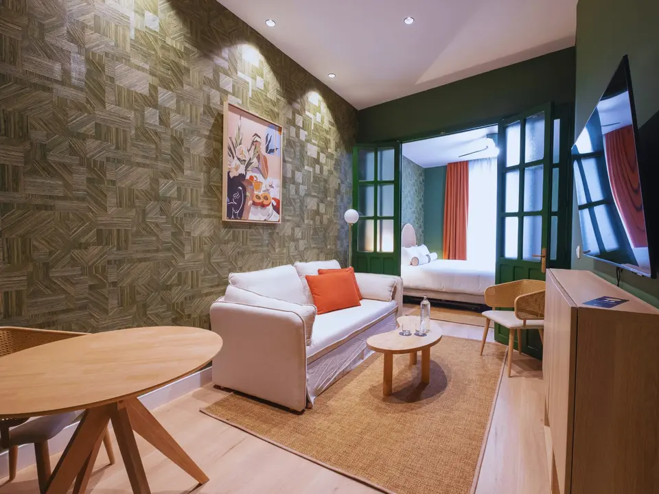 Uno de los apartamentos tur&iacute;sticos Cetina Suites Casa de Aguilar (foto: Grupo Cetina Hotels)