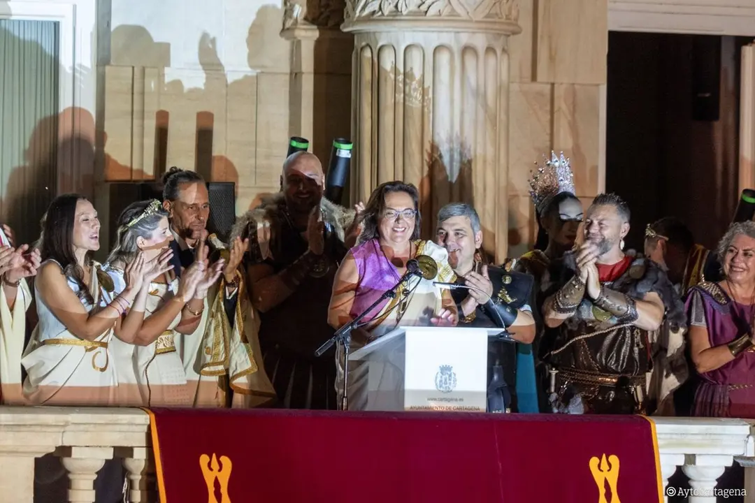Preg&oacute;n de las fiestas de Carthagineses y Romanos