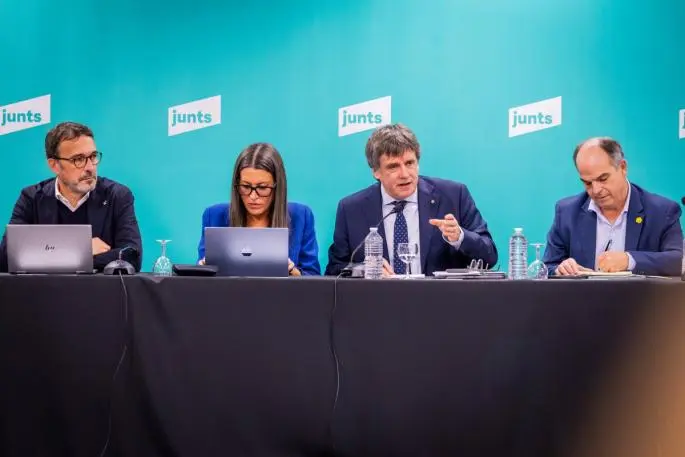La ejecutiva de Junts pacta romper el pacto de investidura con PSOE (foto: EP)