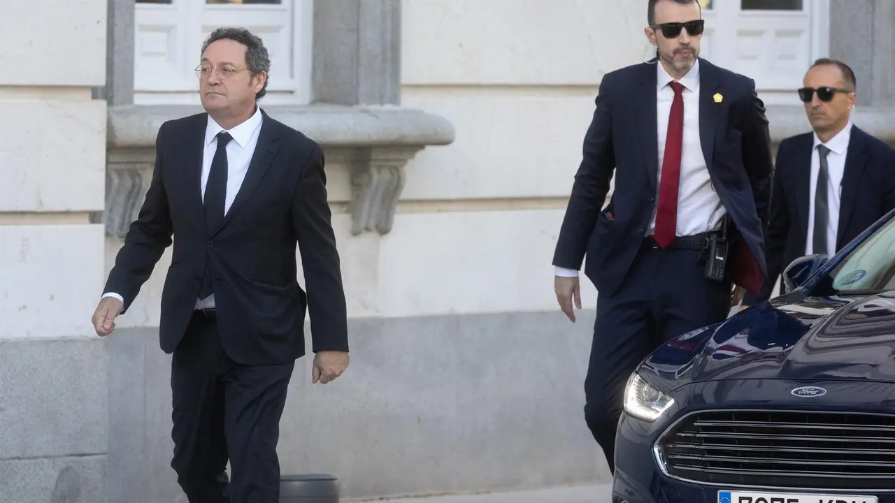 El fiscal General del Estado, &Aacute;lvaro Garc&iacute;a Ortiz, durante la primera jornada del juicio