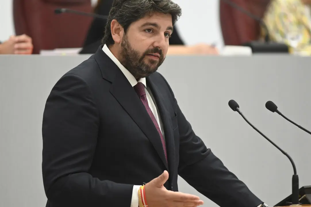 L&oacute;pez Miras, en la Asamblea Regional