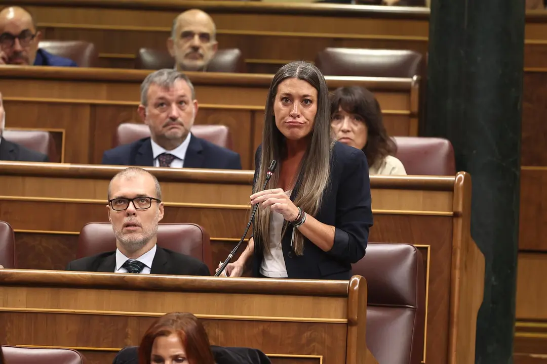 Imagen de archivo de Miriam Nogueras en el Congreso de los Diputados