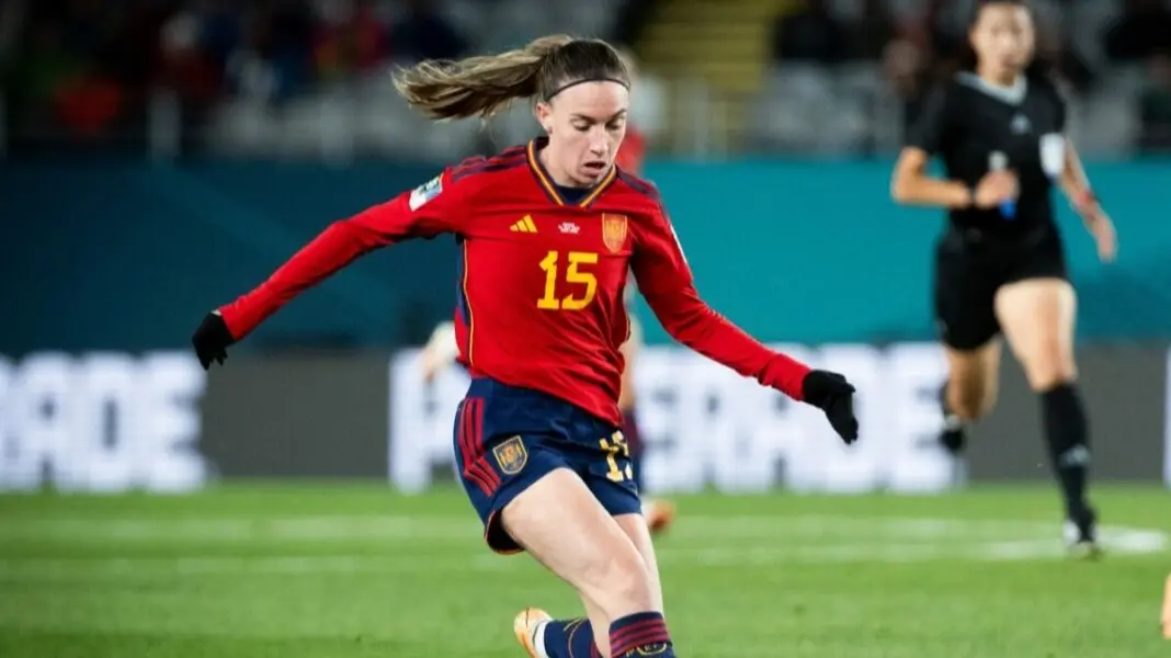 Eva Navarro, jugadora yeclana del Real Madrid y selecci&oacute;n espa&ntilde;ola de f&uacute;tbol (foto: Agencias)