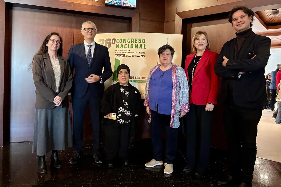 El consejero de Salud, Juan Jos&eacute; Pedre&ntilde;o, inaugur&oacute; el XXVI Congreso Nacional de Acondroplasia en Murcia.