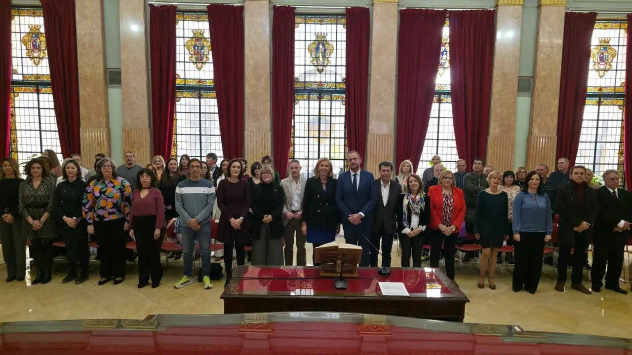 Toma de posesi&oacute;n de los nuevos funcionarios del Ayuntamiento de Murcia