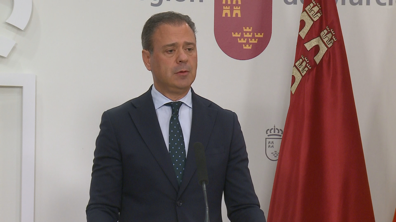 El portavoz del Gobierno regional, Marcos Ortu&ntilde;o, tras el Consejo de Gobierno de este jueves 4 de diciembre de 2025 (foto: La 7)