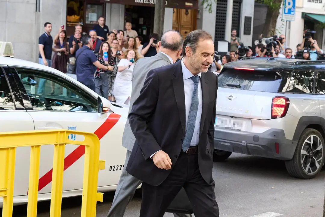 Archivo - El exasesor del exministro Jos&eacute; Luis &Aacute;balos Koldo Garc&iacute;a a su llegada al Tribunal Supremo, a 23 de junio de 2025, en Madrid (Espa&ntilde;a).
- Jes&uacute;s Hell&iacute;n - Europa Press - Archivo