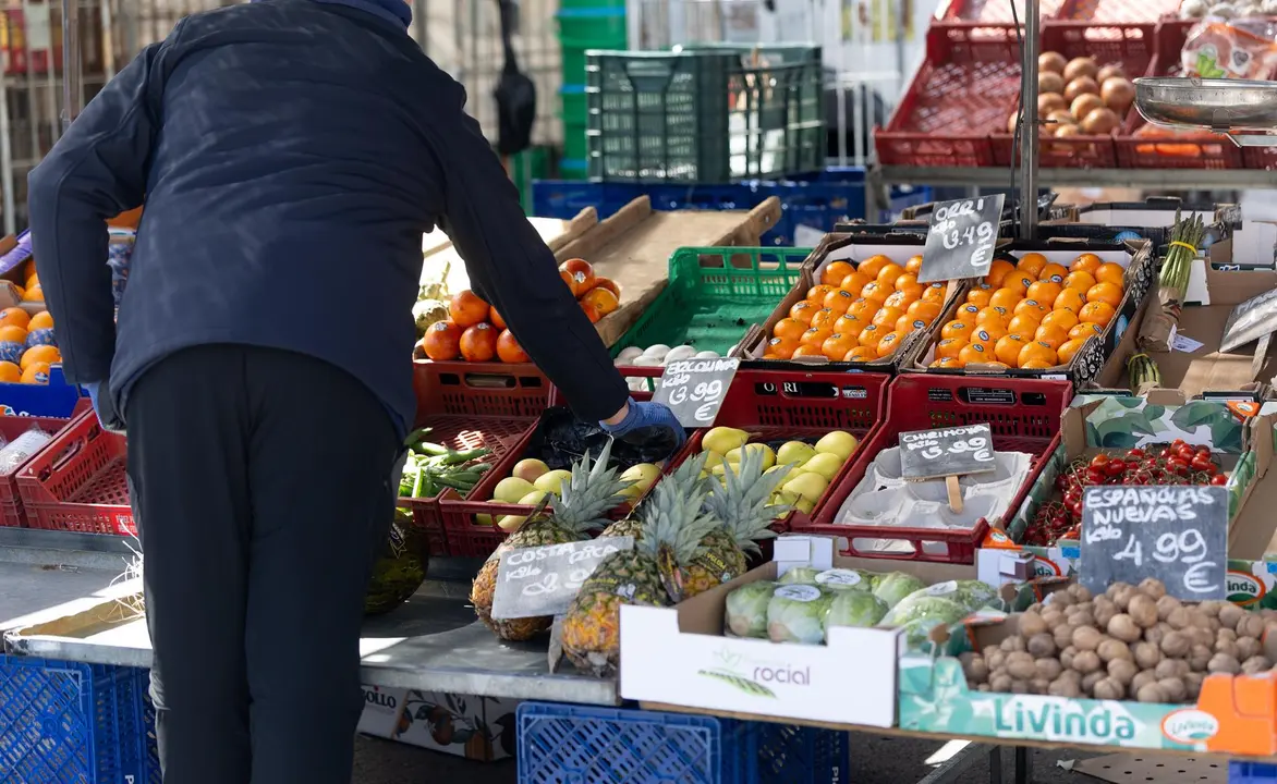 Un mercado de alimentos | Archivo