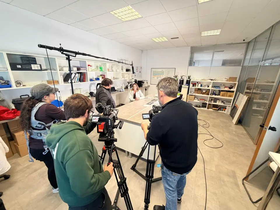 Rodaje de un documental en Murcia