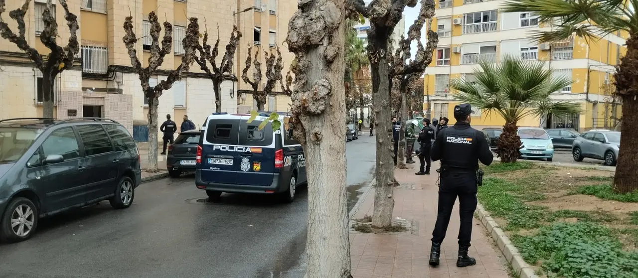 Redada en el Pol&iacute;gono de la Paz