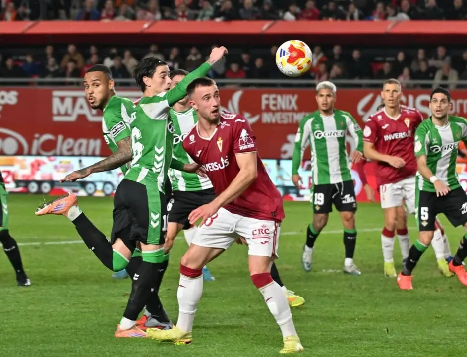 Derrota del Murcia ante el Betis