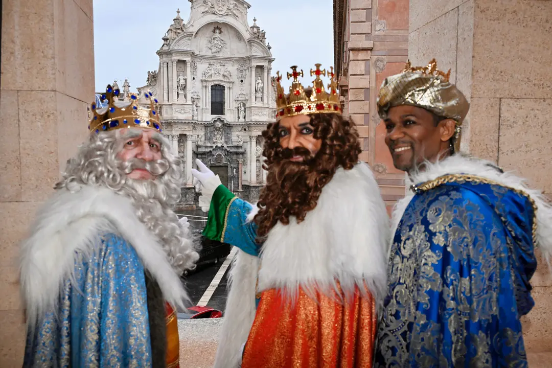 Los Reyes Magos llegan a la ciudad de Murcia